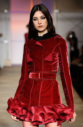 Zac Posen's Fall 2010 Answer to His Growing Pains: Out with the Gowns, In with the Minidresses Zac Posen's Fall 2010 Answer to His Growing Pains: Out with the Gowns, In with the Minidresses