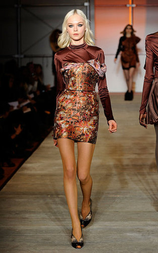 Zac Posen's Fall 2010 Answer to His Growing Pains: Out with the Gowns, In with the Minidresses Zac Posen's Fall 2010 Answer to His Growing Pains: Out with the Gowns, In with the Minidresses