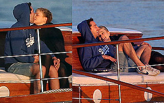 Photos of Shia LaBeouf and Carey Mulligan Kissing on a Boat on Valentine's Day