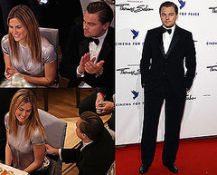 Photos of Leonardo DiCaprio And Bar Refaeli at The Cinema for Peace Gala in Berlin 2010-02-15 13:30:50