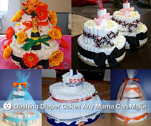 Photos of How to Make a Diaper Cake
