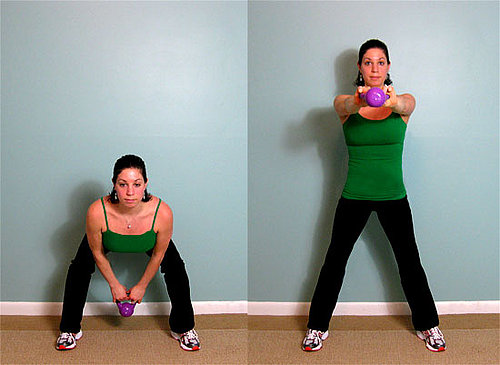 How to Strengthen Legs With a Kettlebell