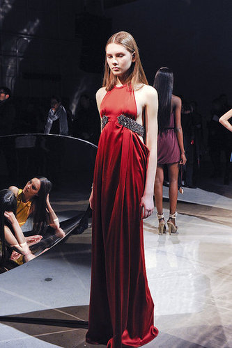 Marios Schwab Shows Off His First Outing at Halston for Fall 2010