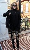 Kylie Minogue Wears Acne's Black Armor Jeans
