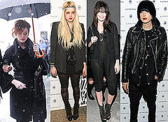 Photos of Celebs in the Snow and Front Row at New York Fashion Week Photos of Celebs in the Snow and Front Row at New York Fashion Week