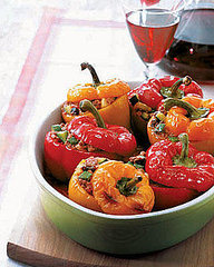 Fast and Easy Picadillo-Stuffed Peppers Recipe Fast and Easy Picadillo-Stuffed Peppers Recipe