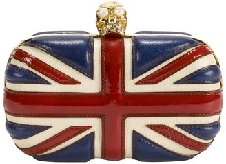 Alexander McQueen British Flag Clutch