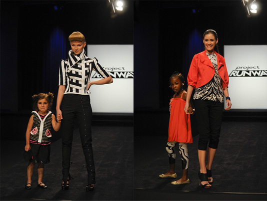 Mother Daughter Looks From Project Runway Mother Daughter Looks From Project Runway
