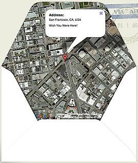 Print Your Own Envelope With a Google Map Location on the Inside