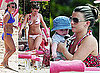 Photos of Coleen Rooney in Bikini and Baby Kai Rooney on Holiday on Beach in Barbados, Kai Rooney Pictures