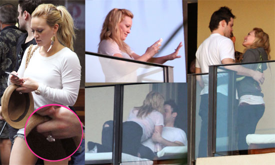 Photos of Hilary Duff's Engagement Ring Photos of Hilary Duff's Engagement Ring