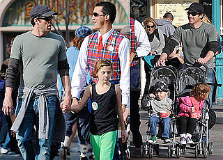 Photos of Patrick Dempsey at Disneyland With Jillian, Tallulah, Sullivan and Darby
