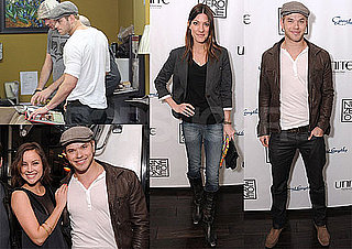 Photos of Kellan Lutz With Jennifer Carpenter, Jessica Stroup And Jamie-Lynn Sigler at The Grand Opening of Nine Zero One Salon