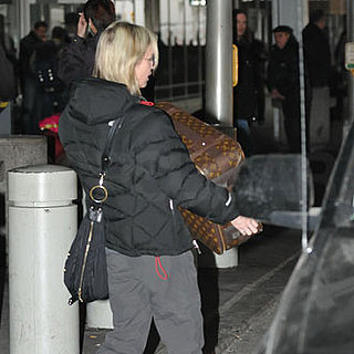 Guess Who's Carrying Her Own Luggage?