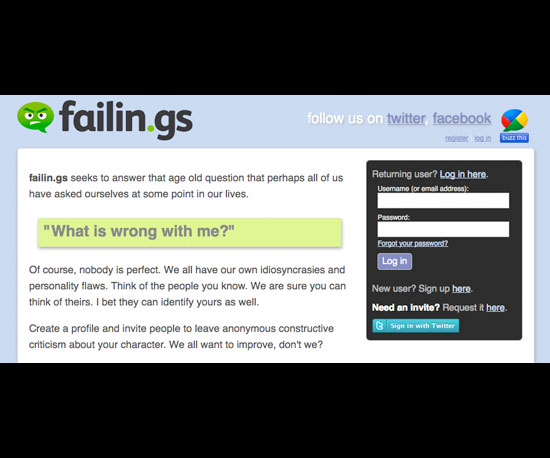 Failin.gs