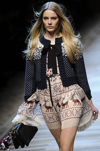 Milan Fashion Week: D&G Fall 2010 Milan Fashion Week: D&G Fall 2010