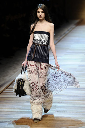 Milan Fashion Week: D&G Fall 2010 Milan Fashion Week: D&G Fall 2010