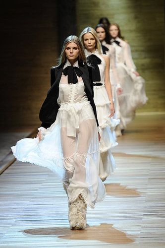 Milan Fashion Week: D&G Fall 2010 Milan Fashion Week: D&G Fall 2010
