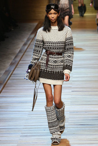 Milan Fashion Week: D&G Fall 2010 Milan Fashion Week: D&G Fall 2010