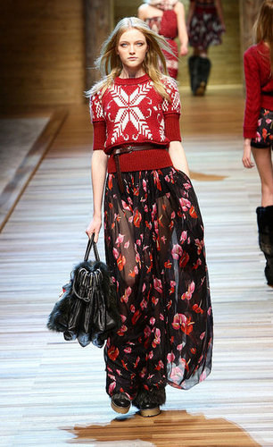 Milan Fashion Week: D&G Fall 2010 Milan Fashion Week: D&G Fall 2010