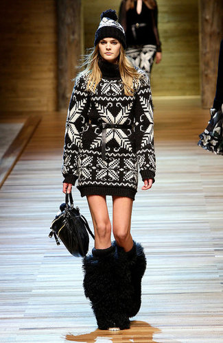 Milan Fashion Week: D&G Fall 2010 Milan Fashion Week: D&G Fall 2010