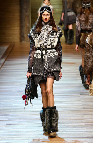 Milan Fashion Week: D&G Fall 2010 Milan Fashion Week: D&G Fall 2010