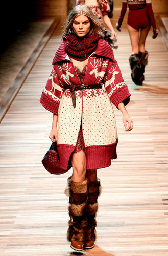 Milan Fashion Week: D&G Fall 2010 Milan Fashion Week: D&G Fall 2010
