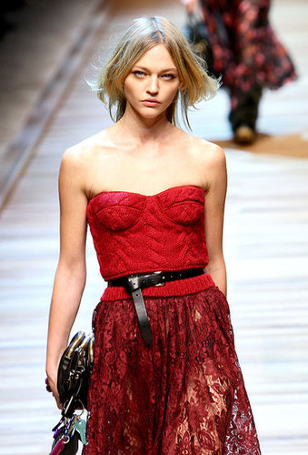 Milan Fashion Week: D&G Fall 2010 Milan Fashion Week: D&G Fall 2010