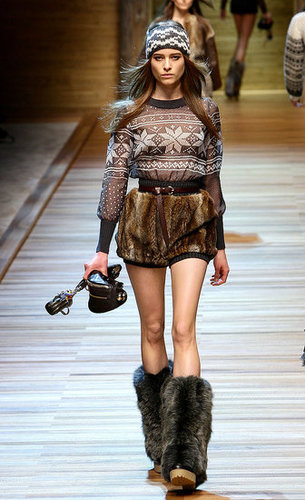 Milan Fashion Week: D&G Fall 2010 Milan Fashion Week: D&G Fall 2010