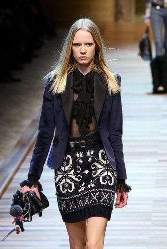Milan Fashion Week: D&G Fall 2010 Milan Fashion Week: D&G Fall 2010