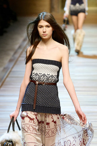 Milan Fashion Week: D&G Fall 2010 Milan Fashion Week: D&G Fall 2010