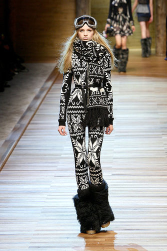 Milan Fashion Week: D&G Fall 2010 Milan Fashion Week: D&G Fall 2010