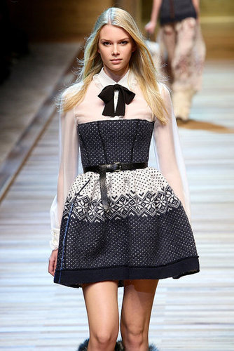 Milan Fashion Week: D&G Fall 2010 Milan Fashion Week: D&G Fall 2010