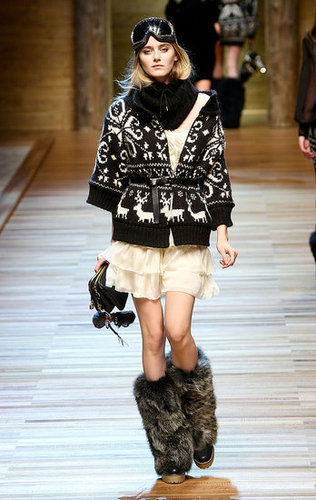 Milan Fashion Week: D&G Fall 2010 Milan Fashion Week: D&G Fall 2010