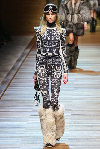 Milan Fashion Week: D&G Fall 2010 Milan Fashion Week: D&G Fall 2010