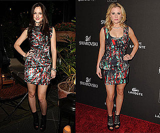 Leighton Meester and Anna Paquin Wear Marios Schwab