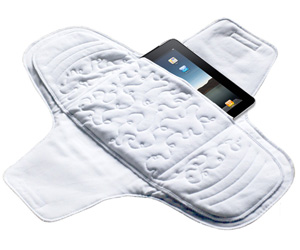 iMaxi: Maxi Pad iPad Case From Etsy