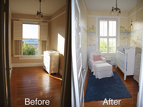 From Storage Room/Office to Nursery: Complete Before and After!