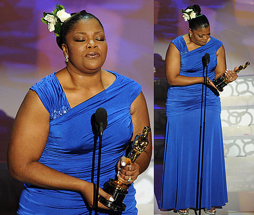 Photos and Quotes From Mo'Nique on Winning Best Supporting Actress Oscar 2010-03-07 20:09:26
