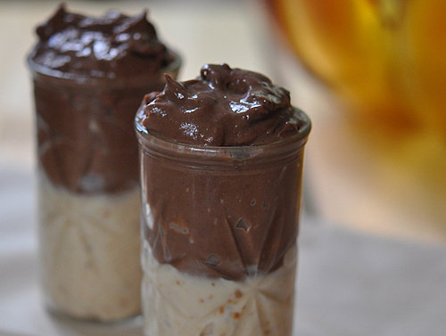 Peanut Butter and Chocolate Pudding Cups Peanut Butter and Chocolate Pudding Cups