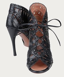 Azzedine Alaia Lace-Up Booties