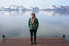 chilly day at lake tahoe