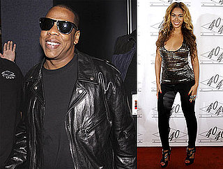 Photos of Jay-Z, Beyonce Knowles, And LeBron James in NYC For Jay-Z's Madison Square Garden Concert 2010-03-03 11:00:44