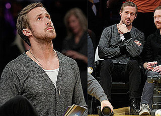 Photos of Ryan Gosling at The Lakers Game 2010-03-03 11:30:25
