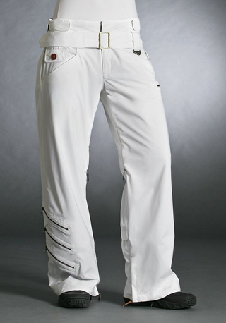 Gretchen Bleiler Profile Lite Eco Pant, white ($250) Gretchen Bleiler Profile Lite Eco Pant, white ($250)