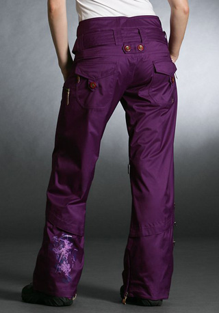Gretchen Bleiler Profile Lite Pant, purple ($200) Gretchen Bleiler Profile Lite Pant, purple ($200)
