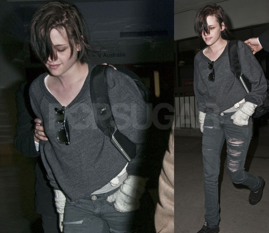 Photos of Kristen Stewart at LAX Photos of Kristen Stewart at LAX