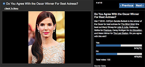Do You Agree With the Oscar Winners? Sound Off in My Polls!