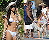 Kim Kardashian Bikini Photos With Shirtless Reggie Bush in Costa Rica