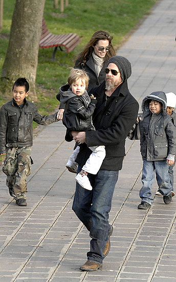 Brad Pitt and Angelina Jolie: Family Fun in Venice